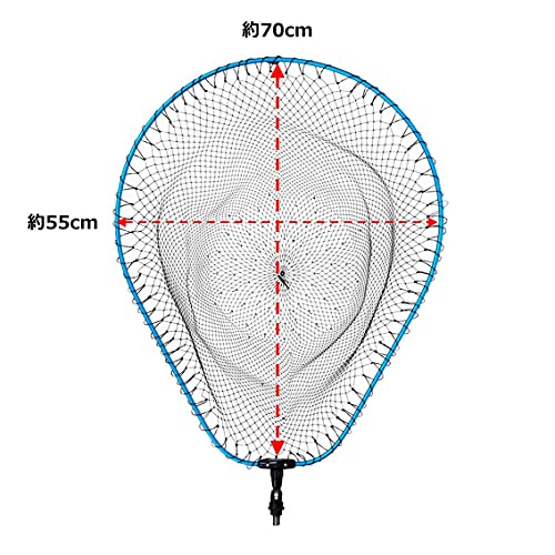 ダイワ(DAIWA) ランディングネットFL70 ブルー 2枚目