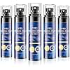 5% Minoxidil Spray for men & Women-5 pack, Infused with Biotin, Hair Regrowth for Men,Hair Loss Treatments for Women,Supports Thicker and Fuller Hair & Beard (17.5oz, 8 Month Supply)