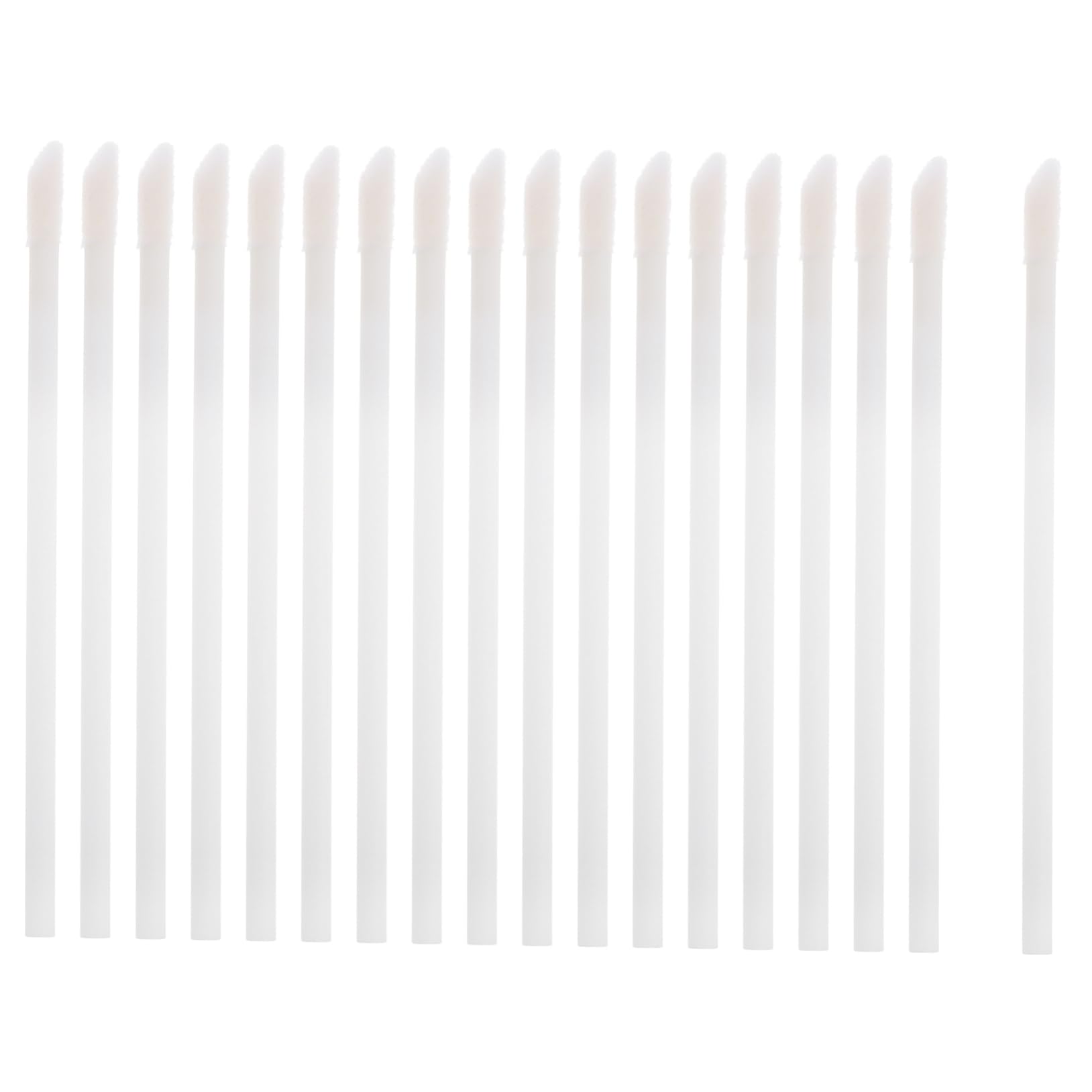 Didiseaon Lip Brush Round Head 50pcs Lip Brush for Makeup Lipstick Applicator Beauty Tool