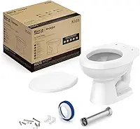 Kit de Bacia Convencional Assento PP e Complementos de Instalação Pro