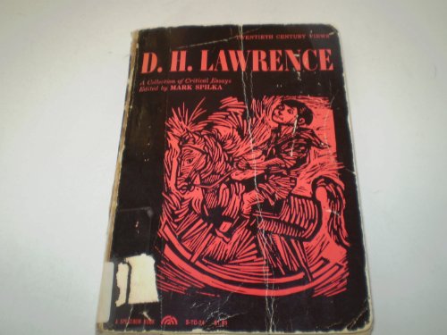 D. H. Lawrence: A Collection of Critical Essays B0006D8JNG Book Cover