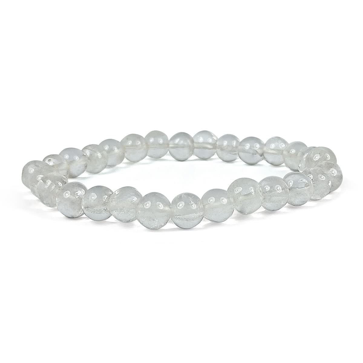 Reiki Crystal Products Natural Clear Quartz Sphatik Bracelet Reiki Healing Crystal Stone 6 mm Bracelet, Charged By Reiki Grandmaster & Vastu Expert (B09TTC6X4M) Amazon Price History, Amazon Price Tracker