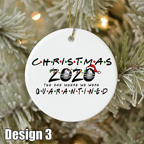 image for Coachella Set of 4 items - 2020 Christmas Ornaments for Home Decor - G