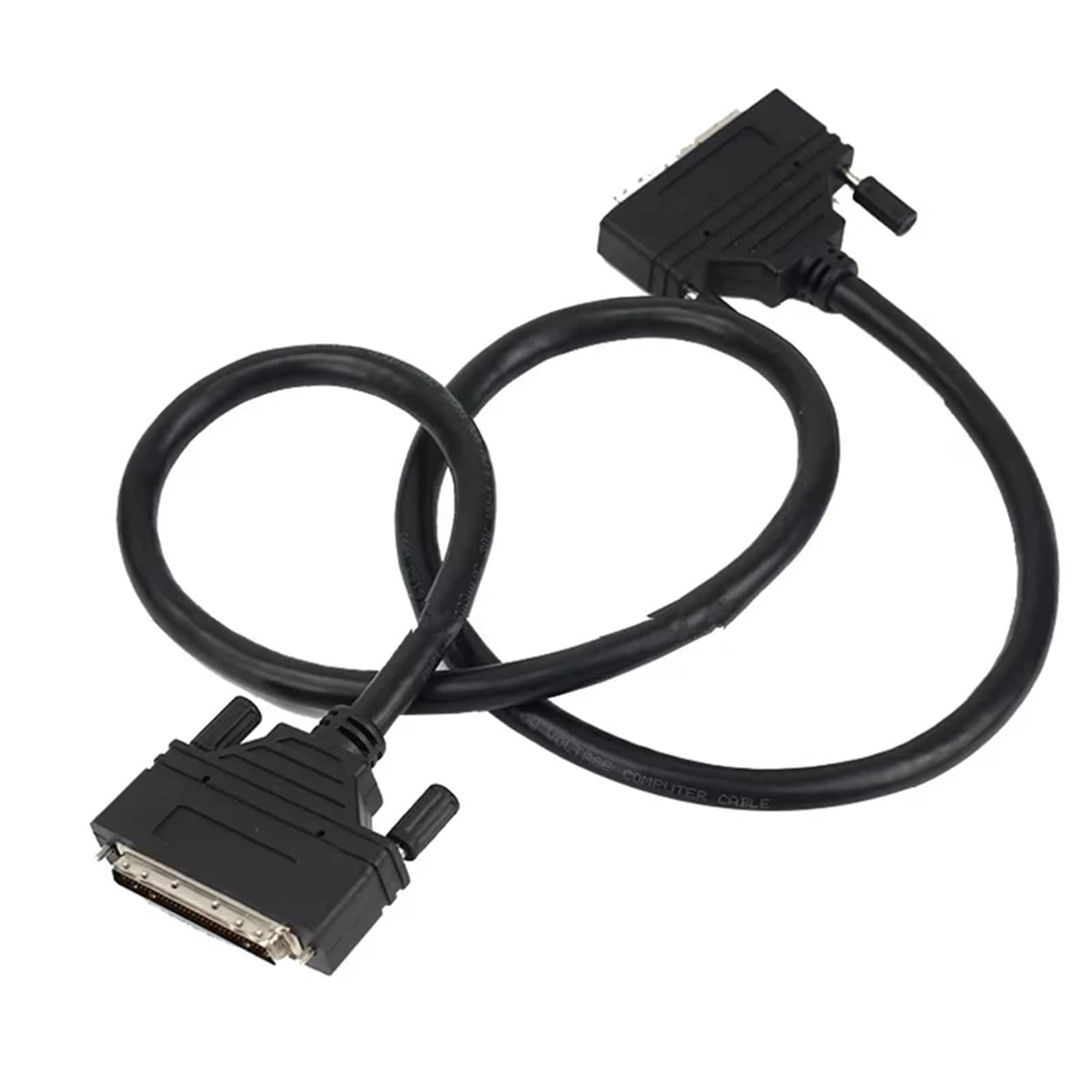 Cavo connettore di alimentazione SCSI HPDB68 Pin SCSI HPDB68 a pin HPDB68 maschio a maschio Cavo dati schermatura intrecciata 68 pin(1m)