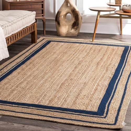 Alfombra de yute natural trenzada a mano de 2 x 15 pies para proteger suelos de pasillos 2