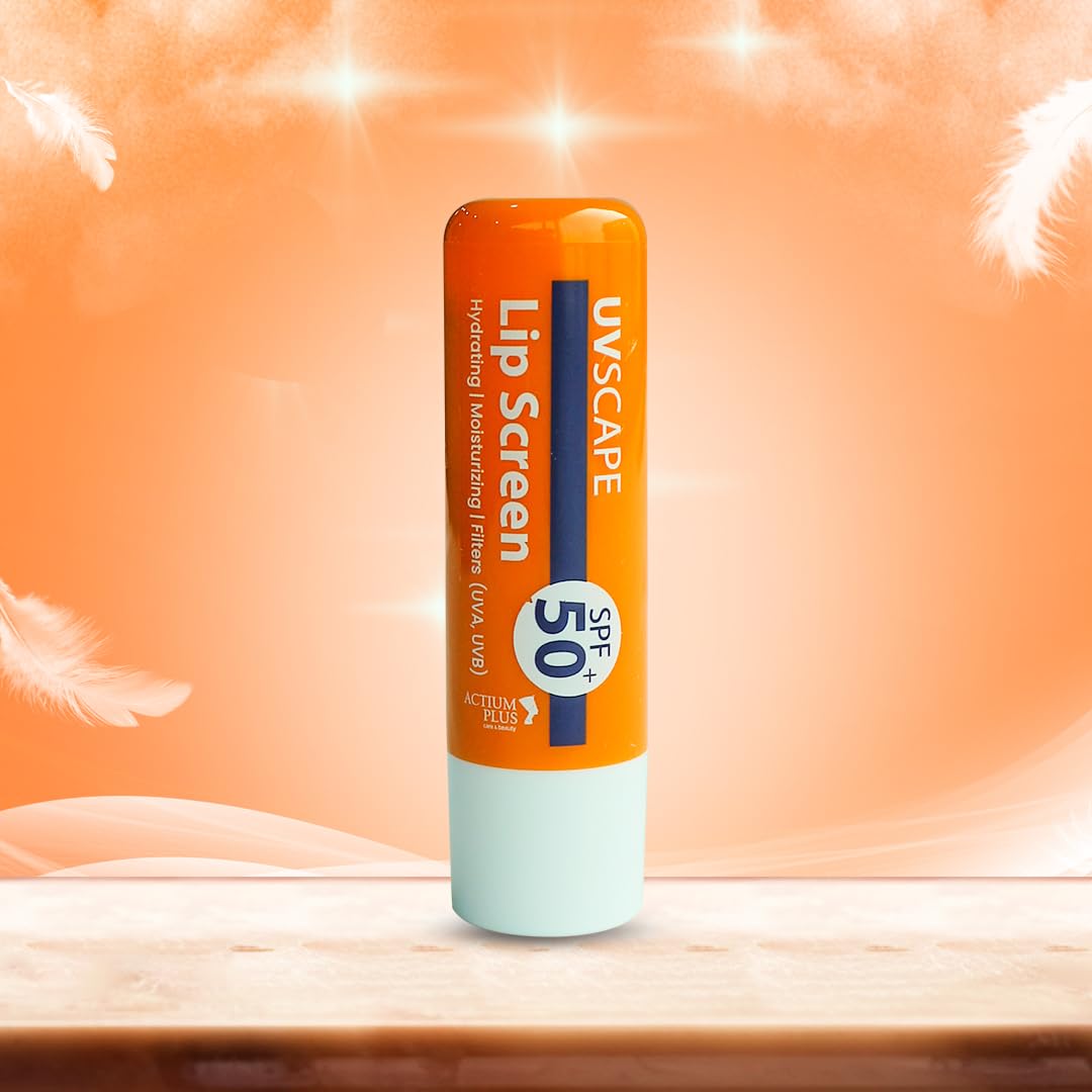 Actium Plus UVSCAPE Lip Screen SPF 50+ | Hydrate, Moisturize & Filter (UVA,UVB) - 4.9G-image-33