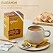 Jaipur Avenue Cardamom Chai Tea Mix Crafted with All-Natural Assam Black Tea, Cardamom, Cane Sugar, and Premium Dry Milk - Preservative-Free, Gluten-Free, Authentic Indian Chai Tea Latte (15 Servings)