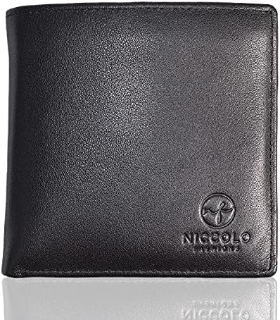Large Wallet for Men with 10 slots for credit cards and IDs. Slim...