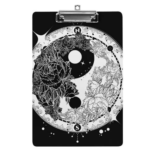 Planchettes à pince A4 Tai Chi avec clip profil bas rigide