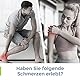 AUVON TENS Gerät, EMS Trainingsgerät für Schmerzlinderung Therapie mit Größem Touchscreen, 24 Trainigsprogramme, 2 Kanäle, 40 Stunden Standby-Zeit, 10 Stück Premium Elektroden Pads