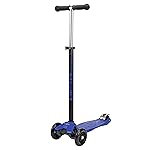 Micro Kickboard - Maxi Original 3-Wheeled, Lean-to-Steer, Swiss-Designed Micro Scooter for Kids, Ages 5-12 (Blue)