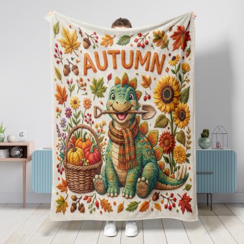 Couverture dinosaure chaude pour solutionner le froid nocturne au lit - 2