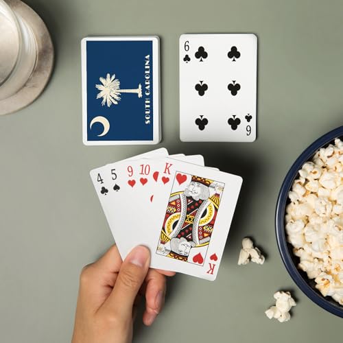 Baraja de cartas South Carolina Poker 52 naipes miniatura 2
