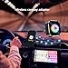 FGZKKS 2026 Upgraded Colorful Light Wireless CarPlay Adapter, Stable Connection, No Lag, Compatible with iPhone iOS 10, Android 11 and Above, Supports One-Click Switching of Mobile Phones (Black)