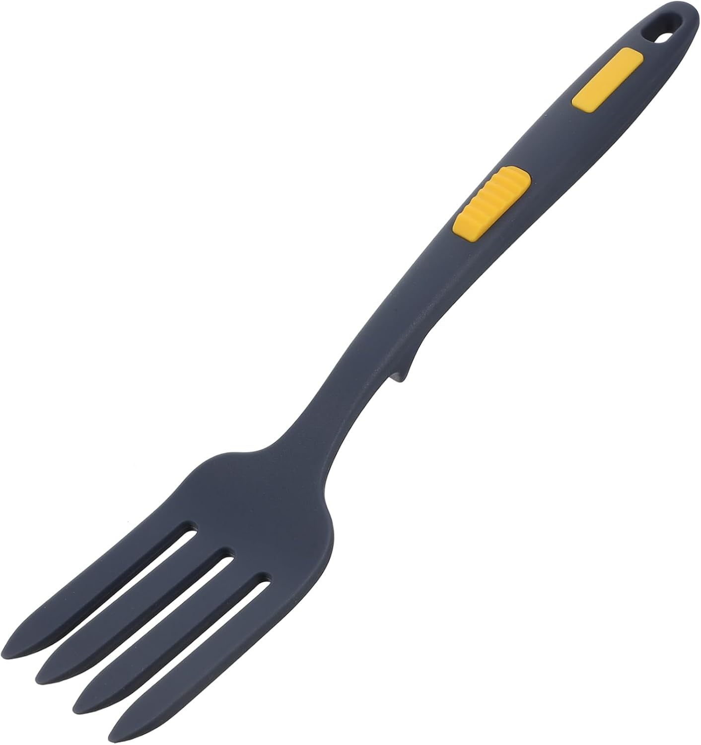 Silicone Cooking Fork Kitchen Pasta Fork for Spaghetti Salad Large Reusable