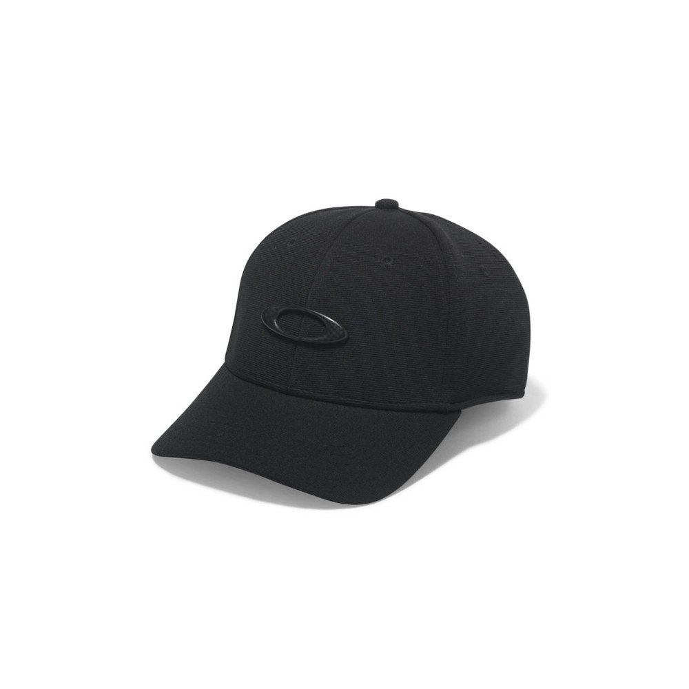 Oakley Men's Tincan Cap Hat, Black/Carbon Fiber, S-M UK
