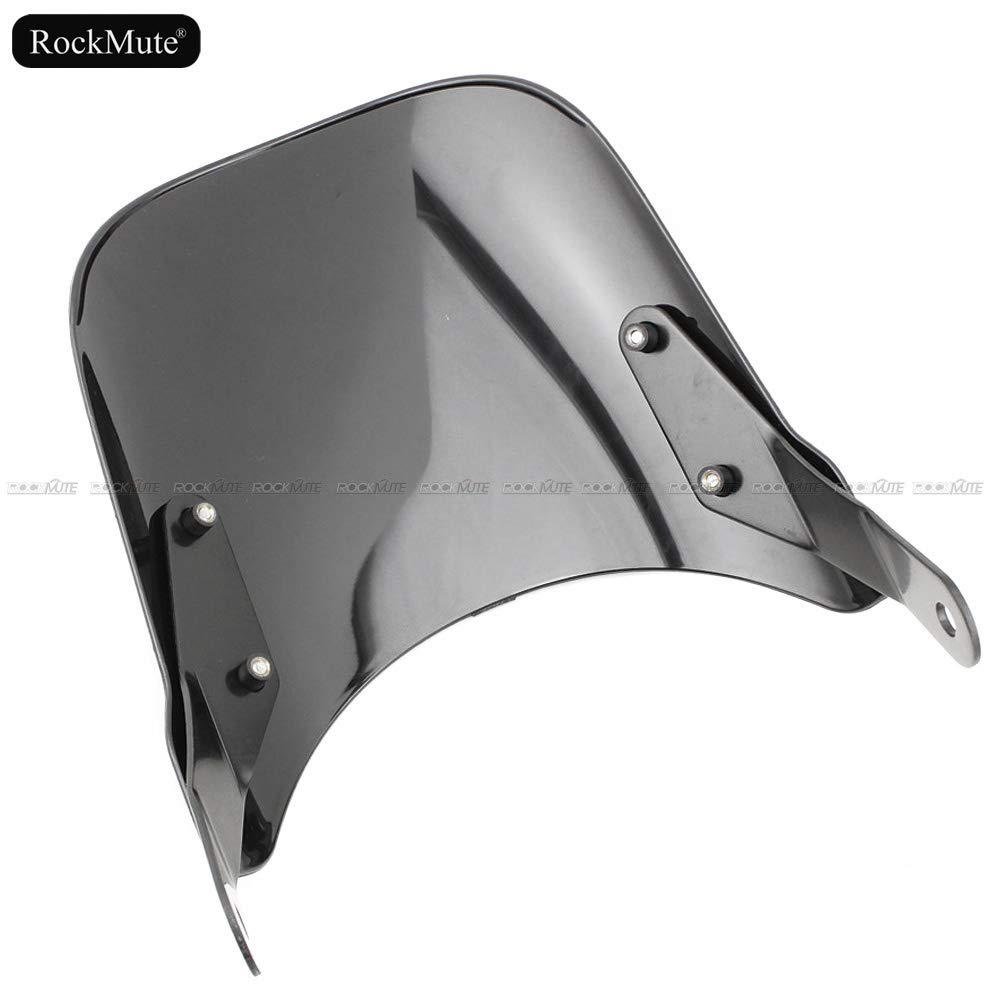 Szyba przednia Windscreen dla Suzuki GS500 SV650 VX800 GSX1400 GSX1100G GSX1200 GSX750 INAZUMA GSF600N GSF1200N BANDIT Motocykl Deflektory wiatru uniwersalne 18 cm Okrągły reflektor