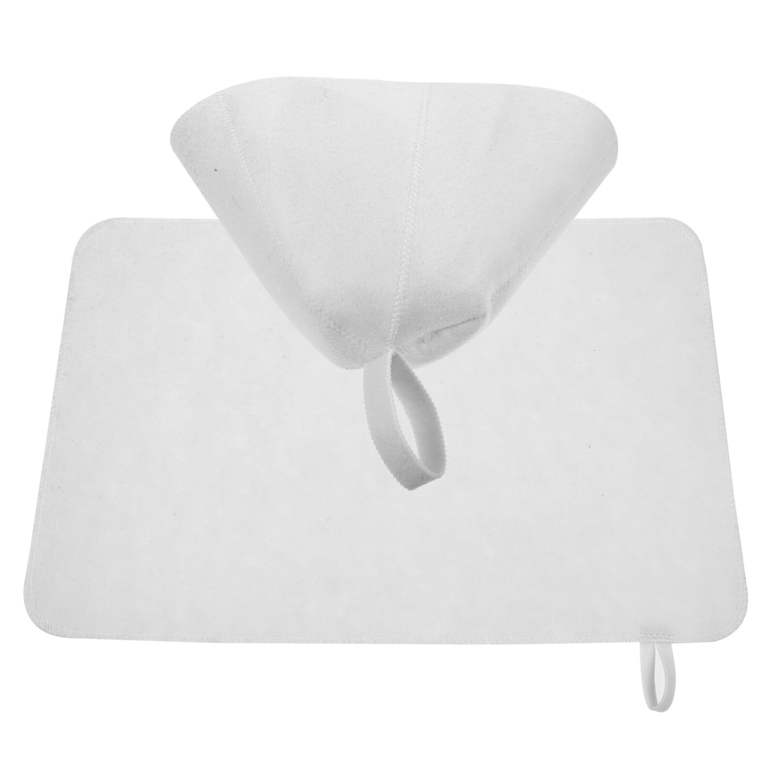 Bonnet De Sauna Réversible En Feutre - Taille Universelle - Pour Femmes - Couleur Grise