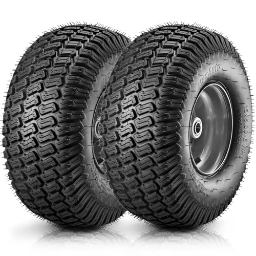 MaxAuto 15X6.00-6 Front Tire and Wheel Assembly