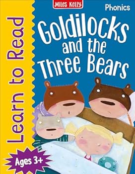 Learn to Read Phonics Goldilocks and the Three Bears: 24 Page Illustrated Book for Children aged 3+