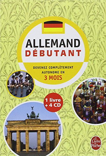 Coffret allemand débutant livre + 4 CD Coffret allemand débutant livre + 4 CD