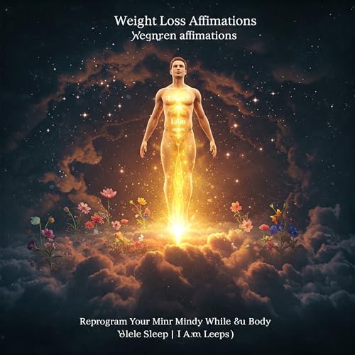 Weight Loss Affirmations | Reprogram Your Mind & Body While You Sleep | I Am Affirmations Podcast Por  arte de portada