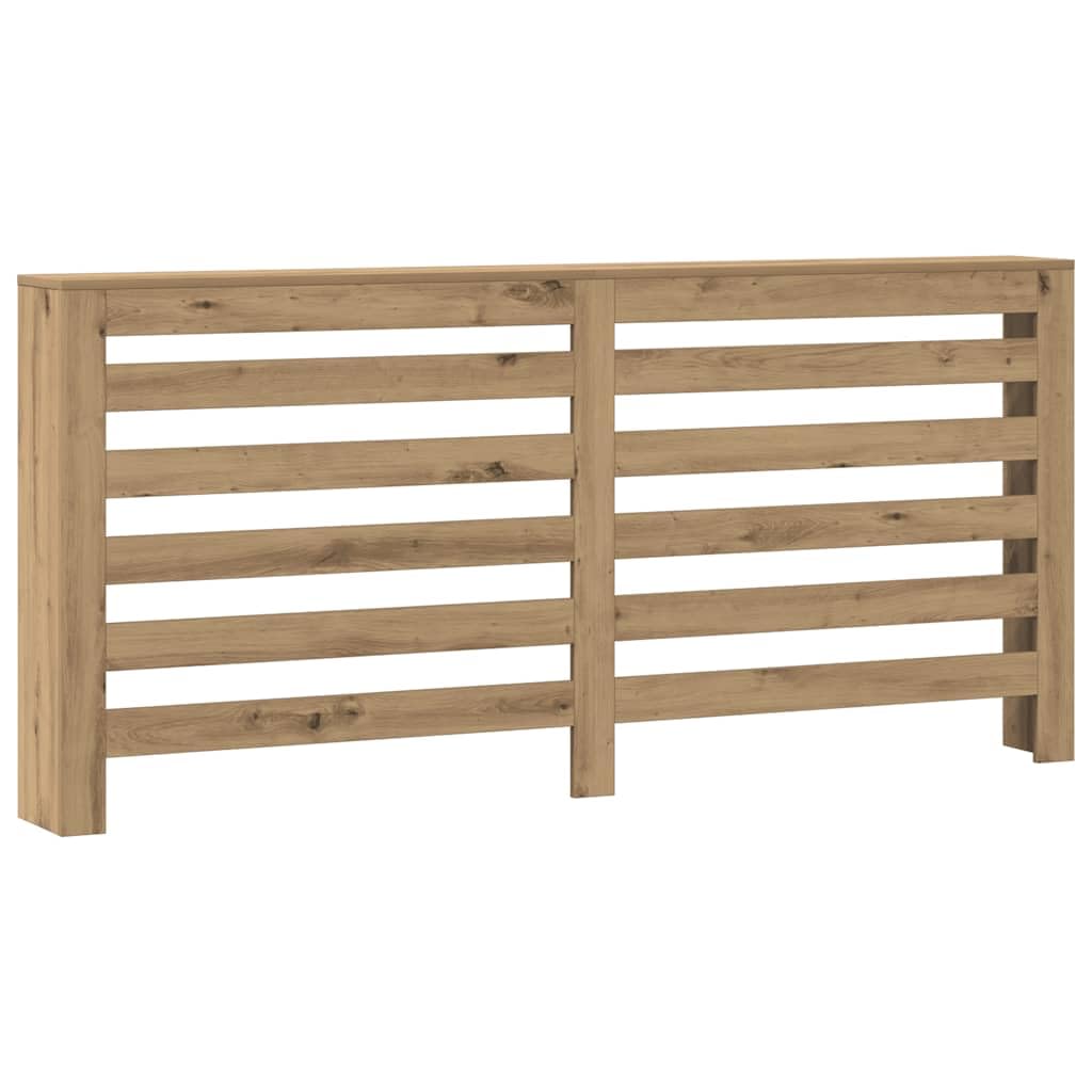 vidaXL Radiator Cover Oak 175 x 20 x 82 cm Engineered Wood