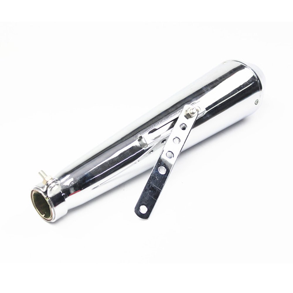 Uitlaat / Demper / Muffler Chroom Hanway AGM Cafe Racer