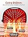RELEXNOW Red Light Therapy Cap for Hair, Upgraded 180 LEDs Red Light Therapy for Head, Infrared Light Therapy for Men & Women with Timer & Controller(Deep Black)
