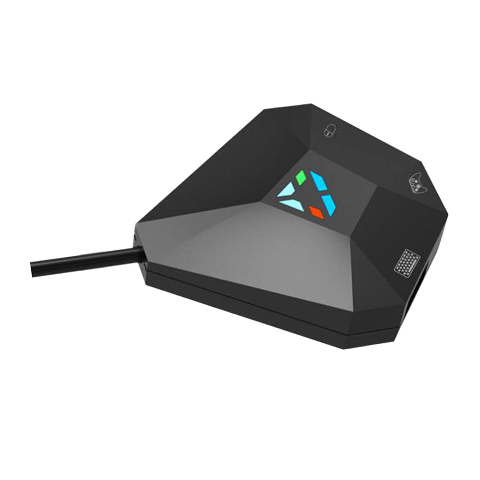 Clavier Souris Convertisseur USB Adaptateur Pièces avec Prise Casque 35mm Accessoires Professionnels pour Jeux Vidéo Compatible PS3 Xbox360 Switch