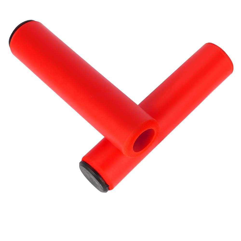 ZlovneMTB Grips,Mountain Bike Grips Silicone Bicycle Grips BMX Grips Non-Slip Handlebar Grips Scooter Grips