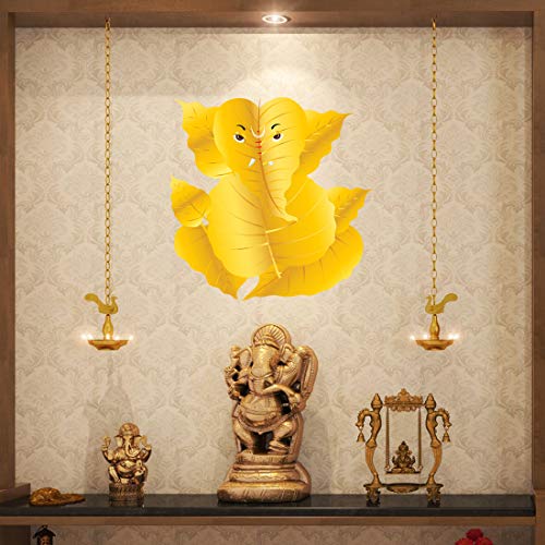 Image of Rangoli Vinyl Wall Sticker Self-Adhesive Wall Decor for Home, Office, Bedroom, and Living Room Decor Easy to Apply & Peel. Parent 5, Design-19