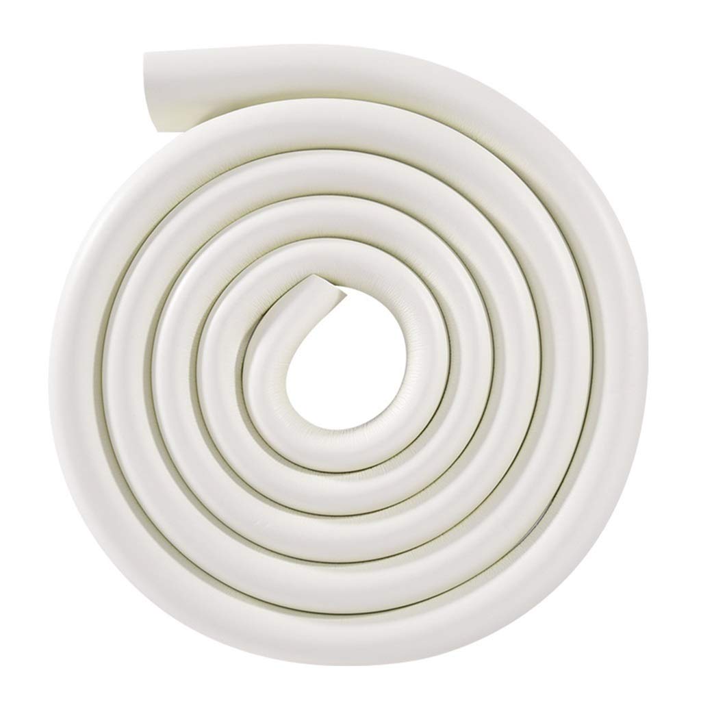 dfEDRd Safety Corner Guards, 2M×2 + 10 Corner Guard U Type Suitable for Glass Table Security Soft Strip Prevent Collision(Bianco)