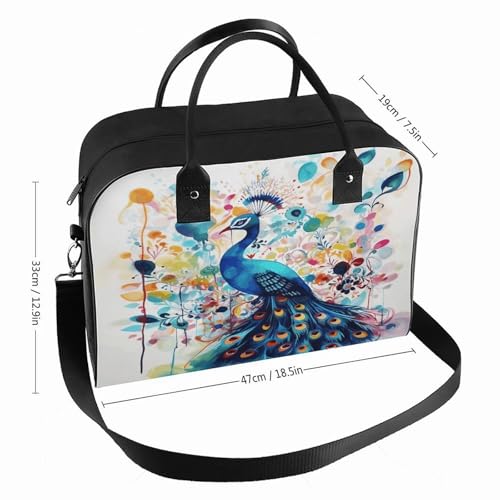 Maletín ligero unisex para laptop en color Peacock miniatura 2