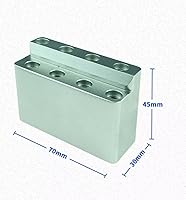 Vista 2 de Kit de herramientas de destornillador de acero inoxidable para implantes de laboratorio, instrumento micro con base azul