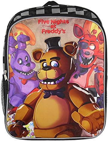 Five Nights at Freddy's 16" Backpack with Side Mesh Pockets