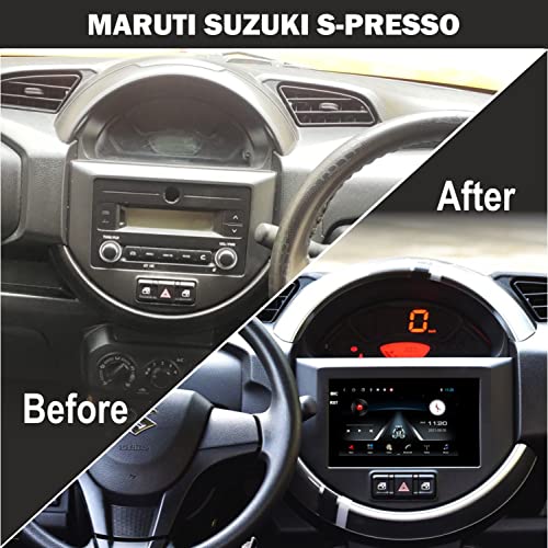 Image of 9 inch Android 10 Car Stereo for Maruti Suzuki S-Presso | 2GB RAM 32GB ROM | Full HD Touchscreen | WiFi GPS Bluetooth | Coupler Fit | Gorilla Glass | Reverse Parking Camera | 1-Year Warranty