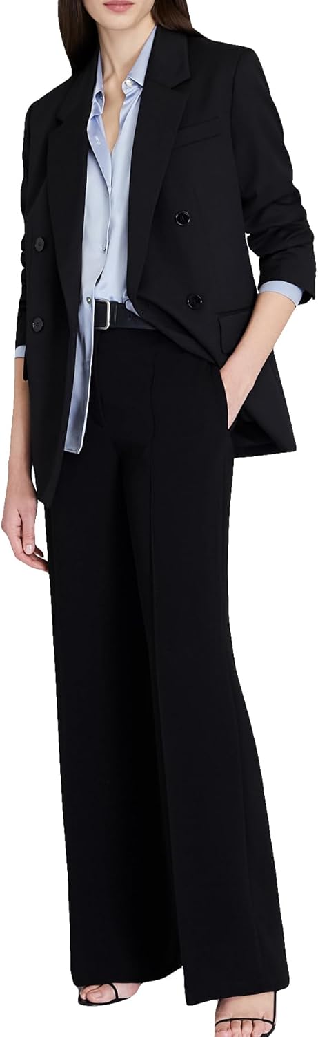 Club Monaco Womens Women's Silk Charmeuse Button Down Shirt - Image 5