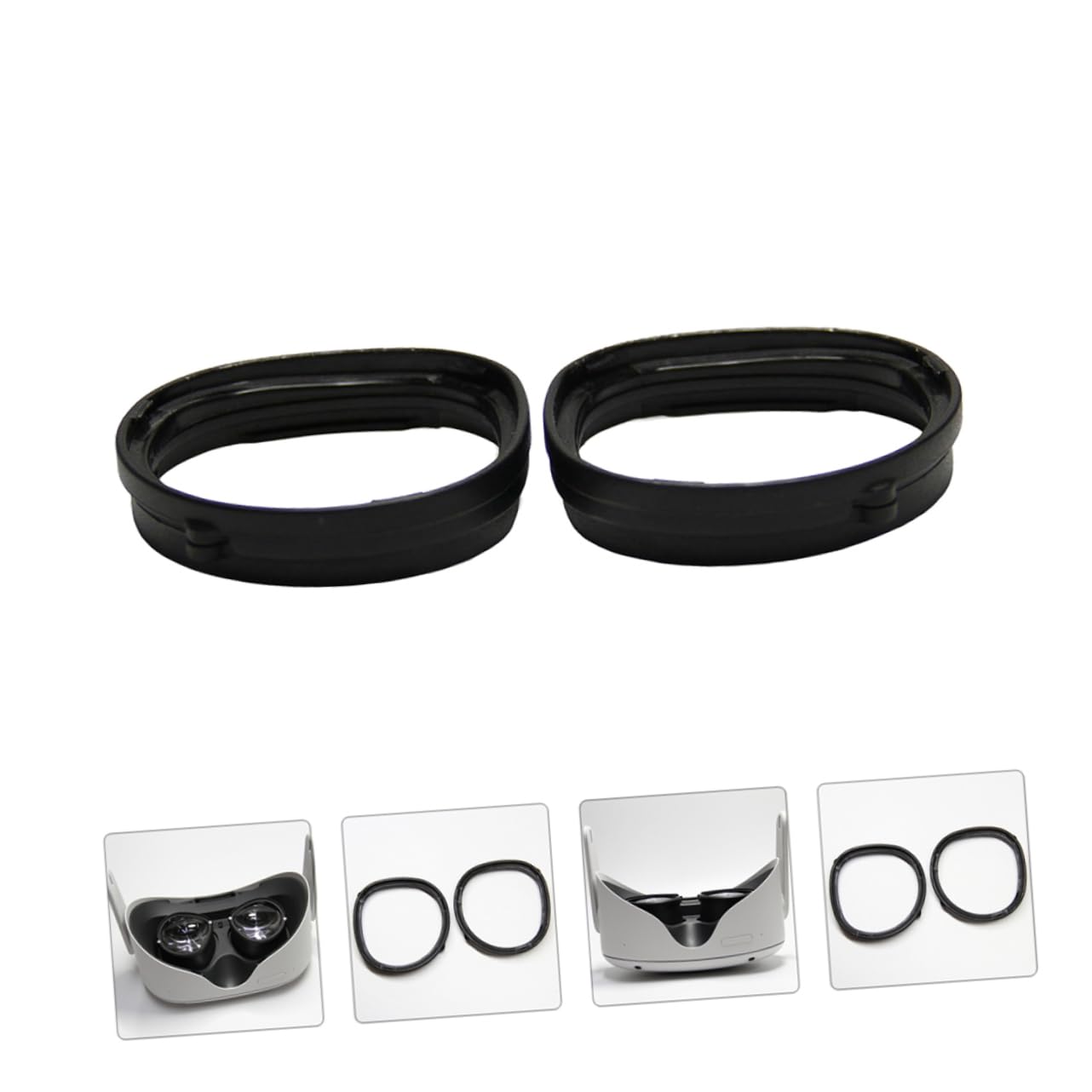 Artibetter 6pezzi Anelli Anti- Per Occhiali Vr Compatibili Con Accessorio Morbido Per Gioco Senza Luce Invasiva Protezione Lenti e Comfort Ottimale