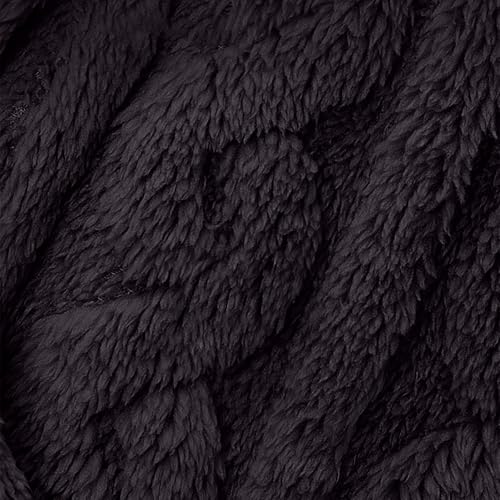 Mens Soft Robes for Men, Fleece Warm Long Bathrobe for Bath Shower Spa Flannel Hoodies Unisex Sleepwear Pajamas4