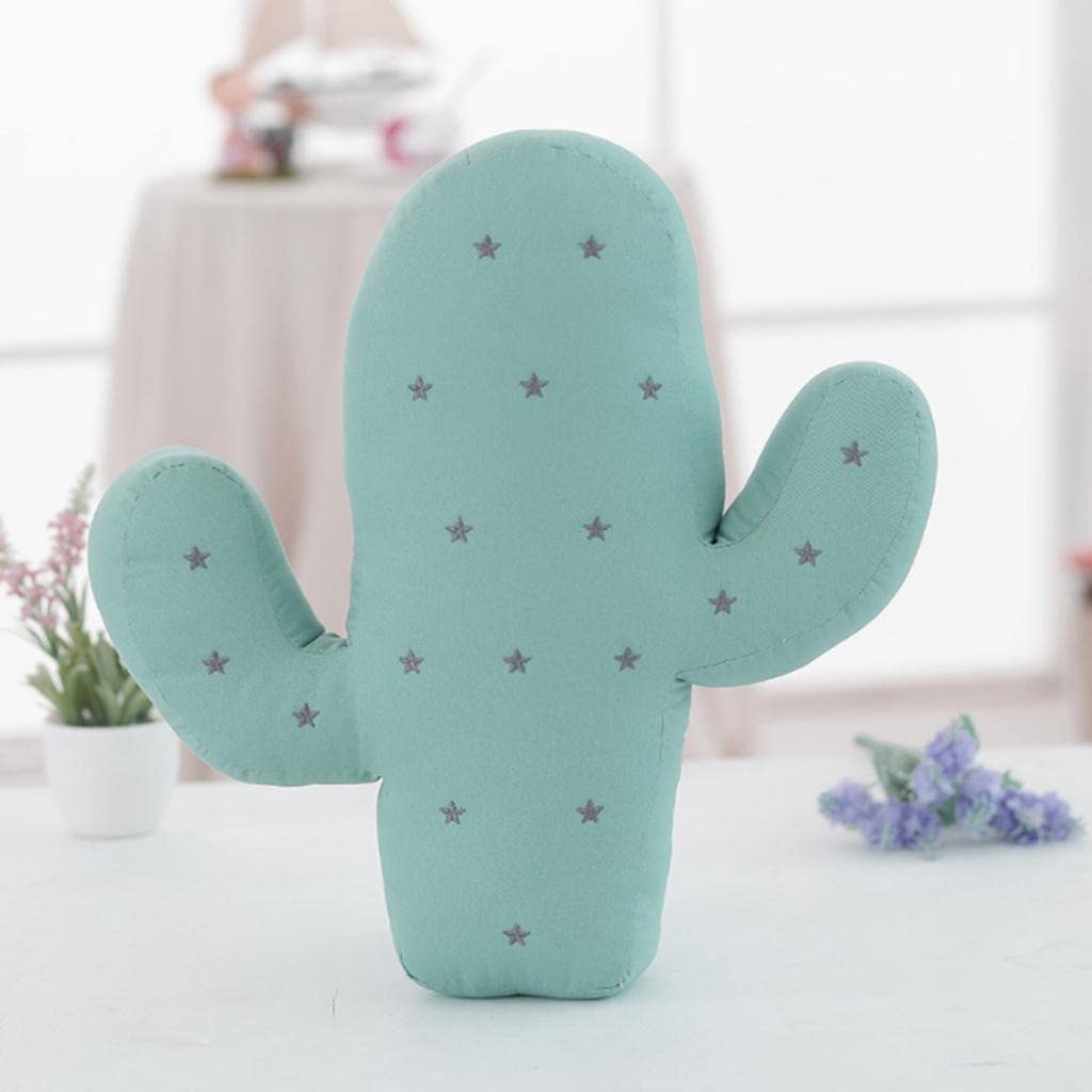Cute Good Night Toy Cushion Super Soft Decorative Throw Pillow Cactus L-image-4