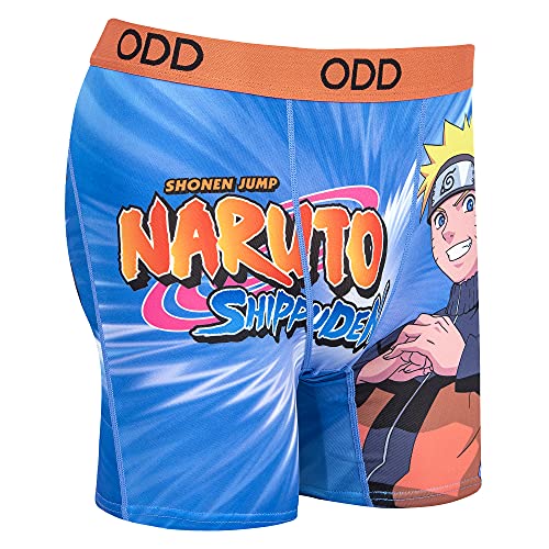 Odd Sox, Naruto Shippuden Character Anime Men's Underwear Boxer Briefs, Assorted3