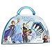 Disney Frozen 2 Valigetta Colori Per Bambini con Elsa ed Anna di Frozen Regno Di Ghiaccio 2 | Kit Disegno 50 Pezzi Con Pennarelli Colorati e Matite | Regalo Disney Ufficiale da 3 Anni