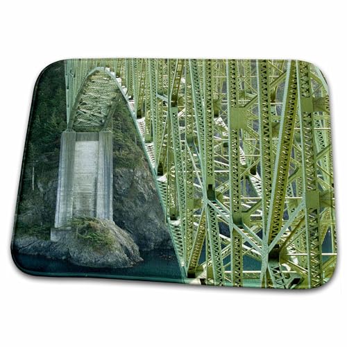 3dRose Bathroom Bath Rug Mat - WA, Whidbey Island,
