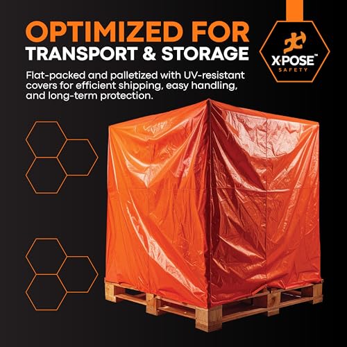 Image of Xpose Safety Concrete Curing Blanket 6' x 25' Cut Size - 1 Layer 0.25 inch Thick Foam Insulation, UV & Water-Resistant, Brass Grommets, Heavy-Duty Stitching, Cold Weather Protection