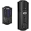 SCHLAGE BE469ZP CAM 622 Connect Smart Deadbolt with alarm with Camelot Trim in Matte Black, Z-Wave Plus enabled