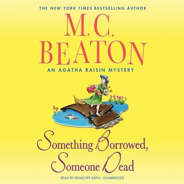Cover art for Something Borrowed, Someone Dead