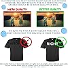 Personalised T Shirt UK – Custom Photo & Text T-Shirt Printing | Design Your Own Tee | Front & Back Print Available | Birthday Gift for Men Women | Same Day Dispatch Black (3XL) #3