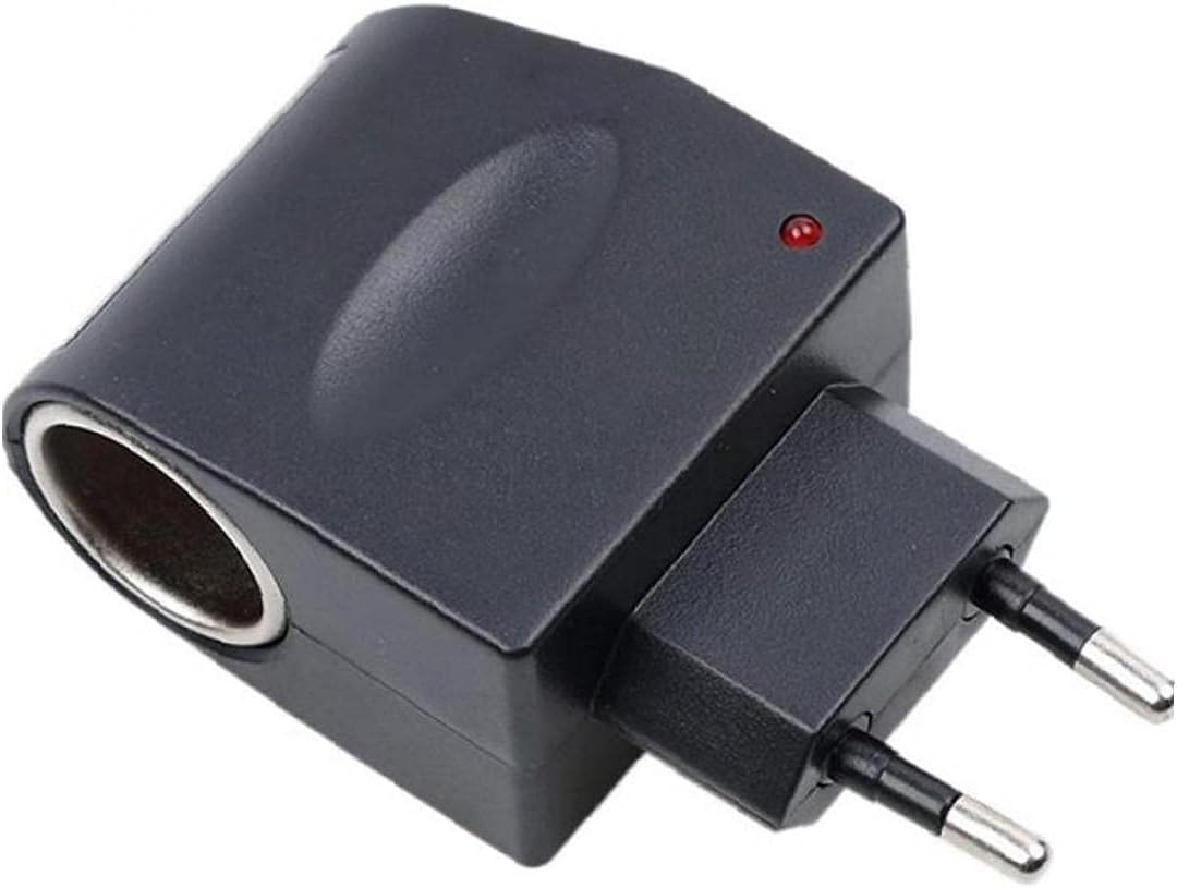 Adattatore di alimentazione per auto, convertitore di tensione di alimentazione da CA a CC, adattatore accendisigari da 220 V a 12 V, 6 W