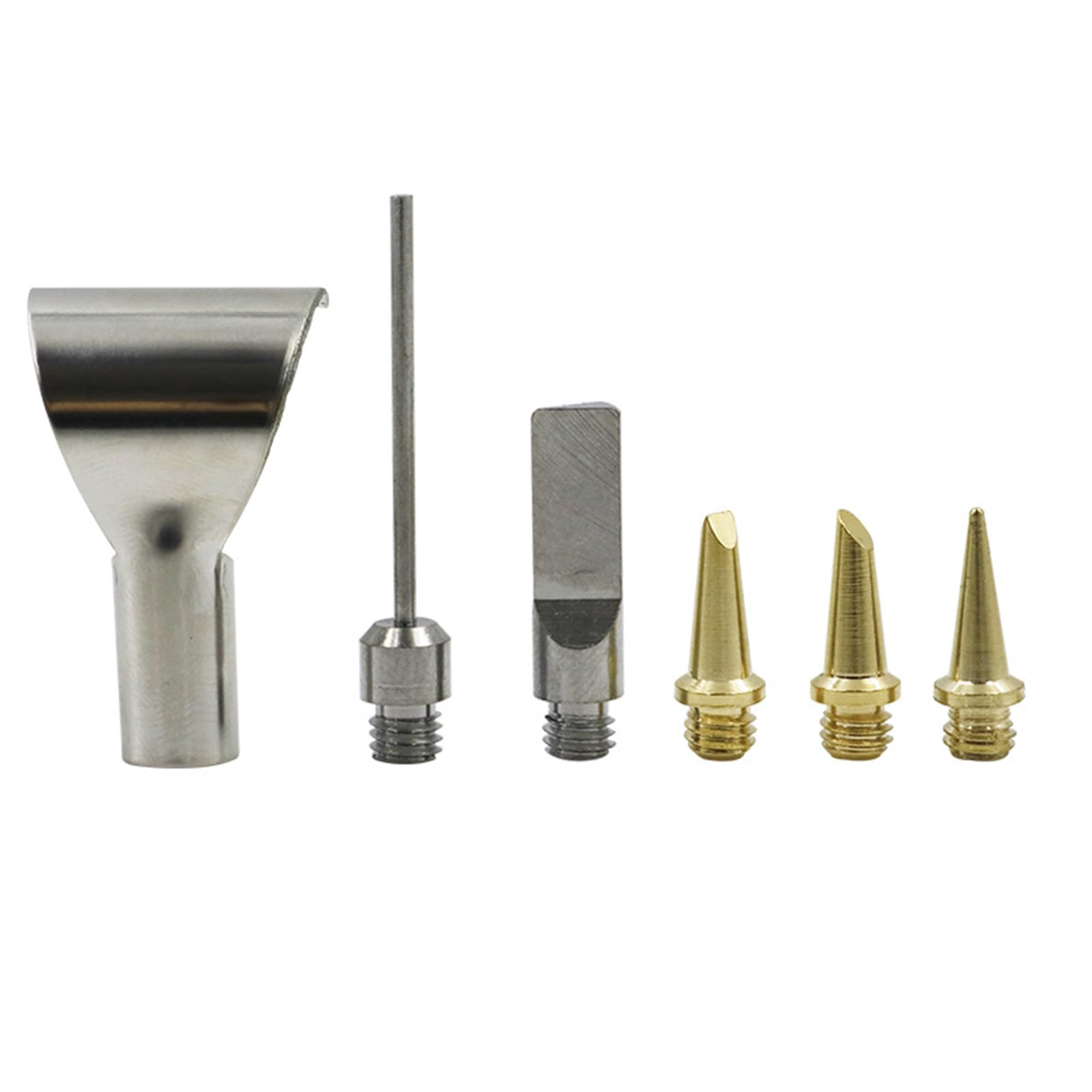 Conductivity Brass Nozzle Replacement Set Welding Nozzle Tool for Soldering Irons for Accuracy Work Soldering Iron Accessories